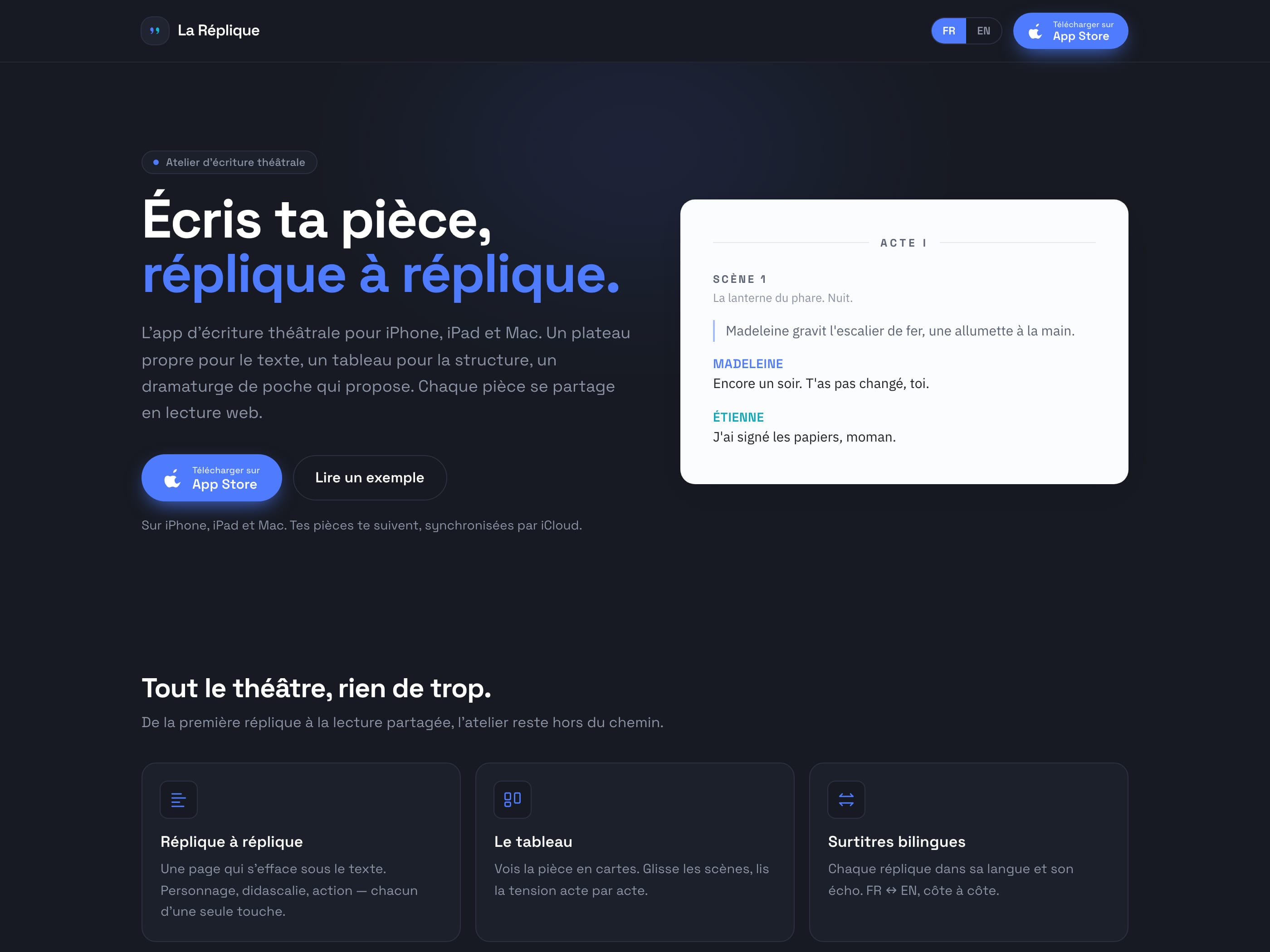 La Réplique