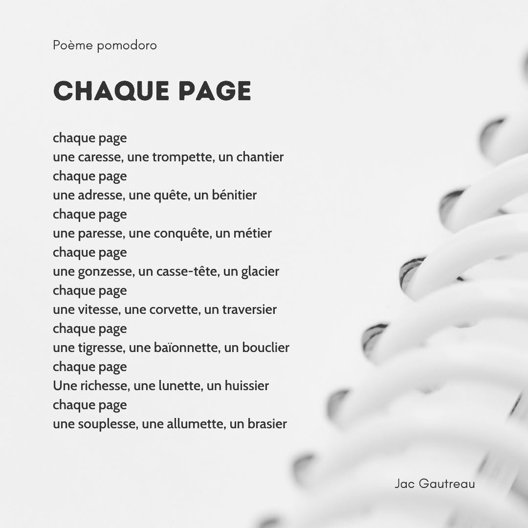 Poème du 2020-11-11